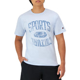 Champion, Classic, Soft and Comfortable T-Shirts for Men (2024 Graphics), Blue Trance Sports Culture